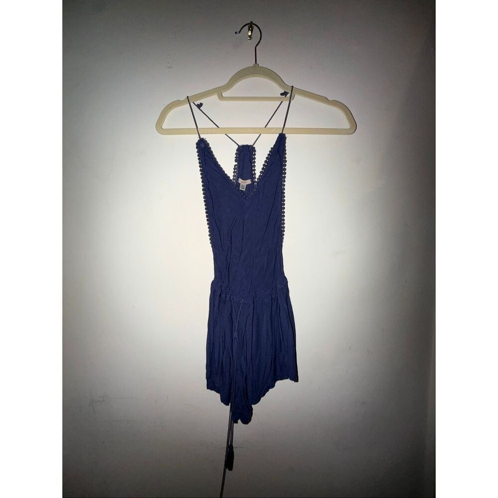 Ecote size XS blue jumpsuit romper
